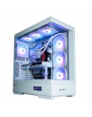 Zalman кутия Case ATX - P50 DS White - Digital Display, Addressable RGB
