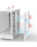 Zalman кутия Case ATX - P50 DS White - Digital Display, Addressable RGB