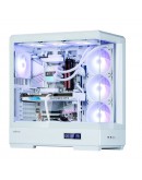 Zalman кутия Case ATX - P50 DS White - Digital Display, Addressable RGB