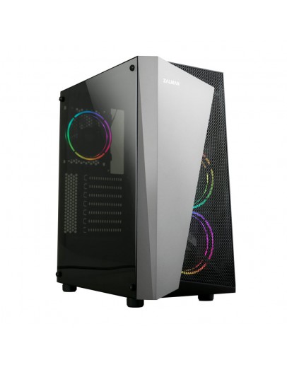 Zalman кутия Case ATX - S4 PLUS RGB - ZM-S4-PLUS