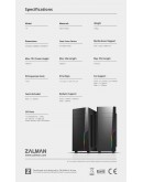 Zalman кутия за компютър Case ATX - T8 - RGB