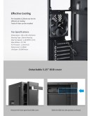Zalman кутия за компютър Case ATX - T8 - RGB