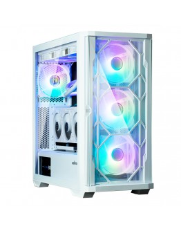 Zalman кутия Case EATX - Z10 DUO White - Mesh/Tempered Glass