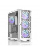 Zalman кутия Case EATX - Z10 DUO White - Mesh/Tempered Glass