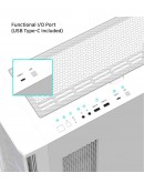 Zalman кутия Case EATX - Z10 DUO White - Mesh/Tempered Glass