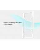 Zalman кутия Case EATX - Z10 DUO White - Mesh/Tempered Glass