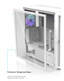 Zalman кутия Case EATX - Z10 DUO White - Mesh/Tempered Glass
