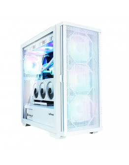 Zalman кутия Case EATX - Z10 DUO White - Mesh/Tempered Glass