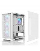 Zalman кутия Case EATX - Z10 DUO White - Mesh/Tempered Glass