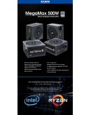 Zalman захранване PSU MegaMax 500W 80+ ZM500-TXII