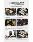 Zalman захранване PSU MegaMax 700W 80+ ZM700-TXII