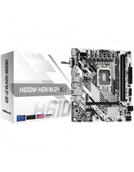 ASROCK H610M-HDV/M.2+ D5 mATX LGA1700 DDR5