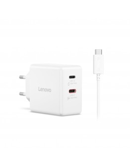 LENOVO DUAL 65W USB-C ADAPT WH