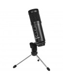 LORGAR Soner 313, Gaming Microphones, Black, USB