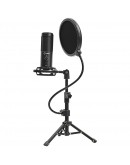 LORGAR Voicer 721, Gaming Microphone, Black, USB