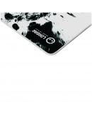 full print white and black design, bottom is