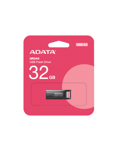 32GB USB3 UR340 ADATA METAL BK