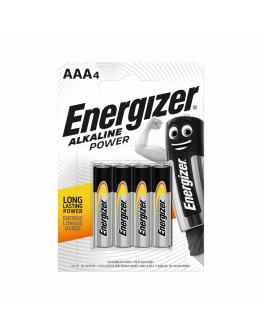 4 AAA BAT ENERGIZER ALKAL 1.5V