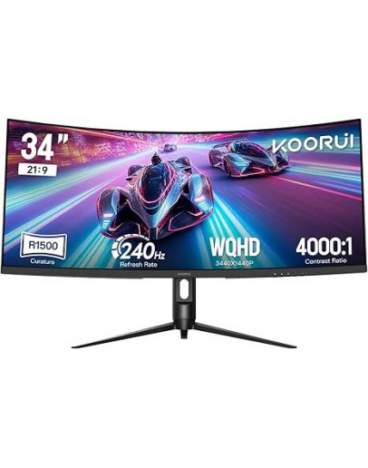 Монитор KOORUI 34 G3441XC WQHD 240HZ