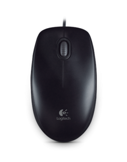 LOGITECH B100 OPT USB MOUSE BK