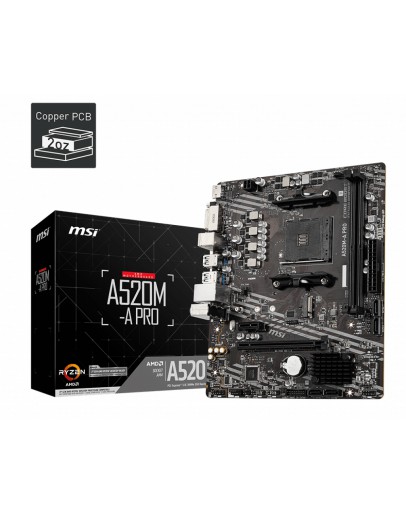 MSI A520M-A PRO /AM4