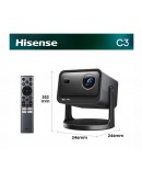 Hisense C3 Smart mini Laser Projector, 4K Ultra HD