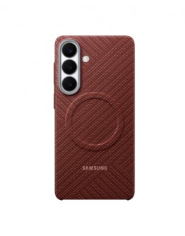 Samsung S26+ Carbon Magnet Case Coral Red