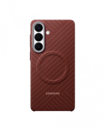 Samsung S26+ Carbon Magnet Case Coral Red