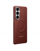 Samsung S26+ Carbon Magnet Case Coral Red