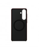 Samsung S26+ Carbon Magnet Case Coral Red