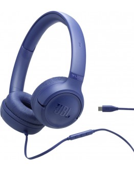 JBL TUNE 530C BLU USB-C Wired on-ear headphones