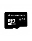 Silicon Power class 10 16GB mSD Card SDHC R/W: up