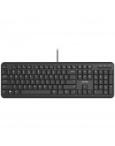 CANYON keyboard HKB-20 EN/BG Velvet Wired Black