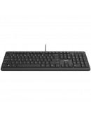 CANYON keyboard HKB-20 EN/BG Velvet Wired Black