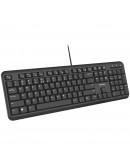 CANYON keyboard HKB-20 EN/BG Velvet Wired Black