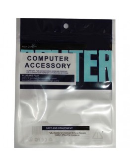 Аудио кабел DeTech, Eластичен, 3.5mm, 1m - 18239 