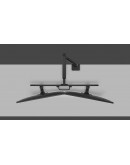Neomounts Next One Desk Mount, double display cros