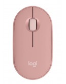 Logitech Pebble Mouse 2 M350s - TONAL ROSE - BT - 