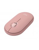 Logitech Pebble Mouse 2 M350s - TONAL ROSE - BT - 