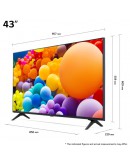 LG 43UT73003LA, 43 4K UltraHD TV 4K (3840 x 2160),