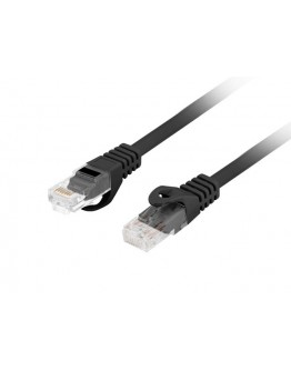 Lanberg patchcord CAT.6 utp lszh cu 3m black fluke