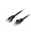 Lanberg patchcord CAT.6 utp lszh cu 10m black fluk