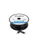 Lanberg HDMI M/M V2.1 cable, 30m, Optical, Black A