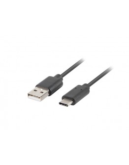 Lanberg USB-C(M) ->  USB-A (M) 2.0 cable 1.8m, bla
