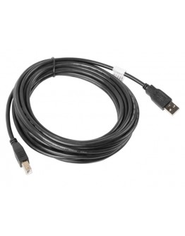 Lanberg USB-A (M) -> USB-B (M) 2.0 cable 5m, black