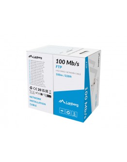 Lanberg LAN cable ftp 100m stranded cca grey