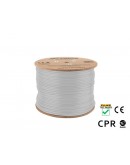 Lanberg LAN cable CAT.6a uftp 305m solid cu lszh g
