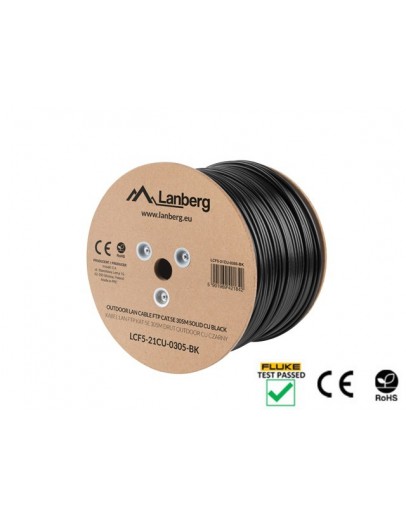 Lanberg LAN cable CAT.5e ftp 305m solid outdoor cu