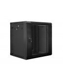 Lanberg rack cabinet 19 double-section wall-mount 