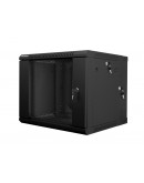 Lanberg rack cabinet 19 double-section wall-mount 